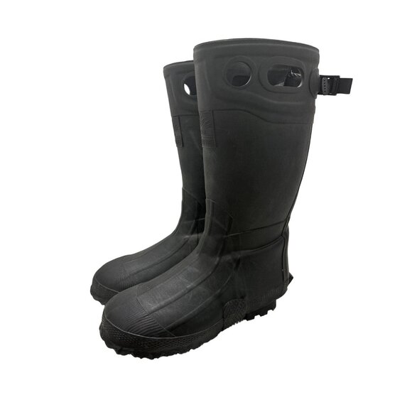 ITASCA Men's Swampwalker Sz 10 Black Waterproof Steel Toe Work Hunting Boot - Picture 1 of 13